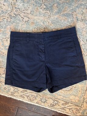J CREW CHINO SHORTS NAVY 4